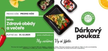 Digitální poukaz - Zdravé obědy a večeře (měsíc)