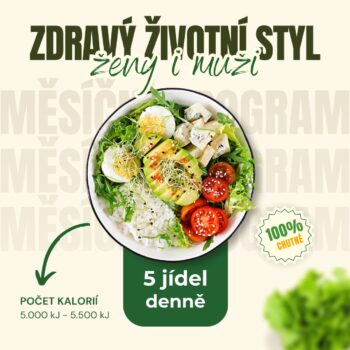 Zdravý životní styl ženy i muži 7.000 - 7.500 kJ (měsíc - 20 dní)