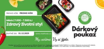 Digitální poukaz - Zdravý životní styl ženy i muži 7.000 - 7.500 kJ (měsíc)